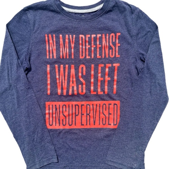 Boys Size 10-12 Long Sleeve Tee  Shirt Bundle Old Navy Oshkosh George - Picture 4 of 13